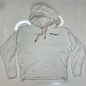 Sandrine Rose Not Yours L'artiste Pullover Hoodie Women Medium White